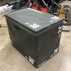Used Ironbull Padded Foam Plyo Box 20” X 24” X 30”