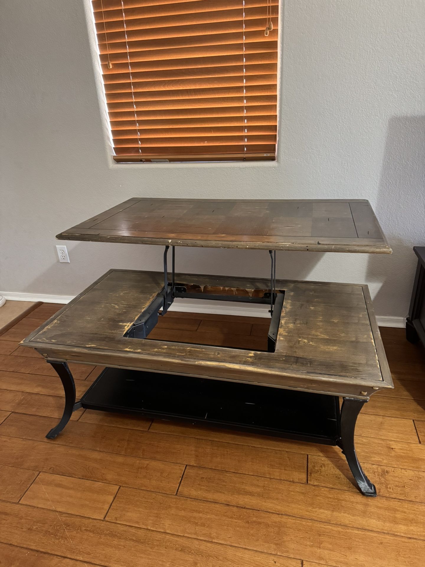 Adjustable Coffee Table & 1 End Table