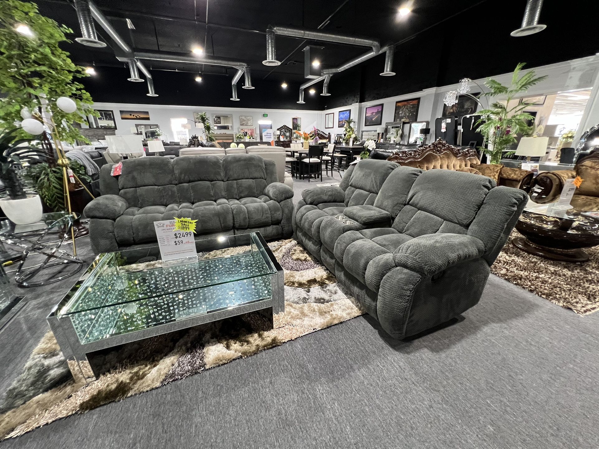 2 Pc Sofa And Loveseat