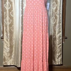 SO Coral Maxi Dress