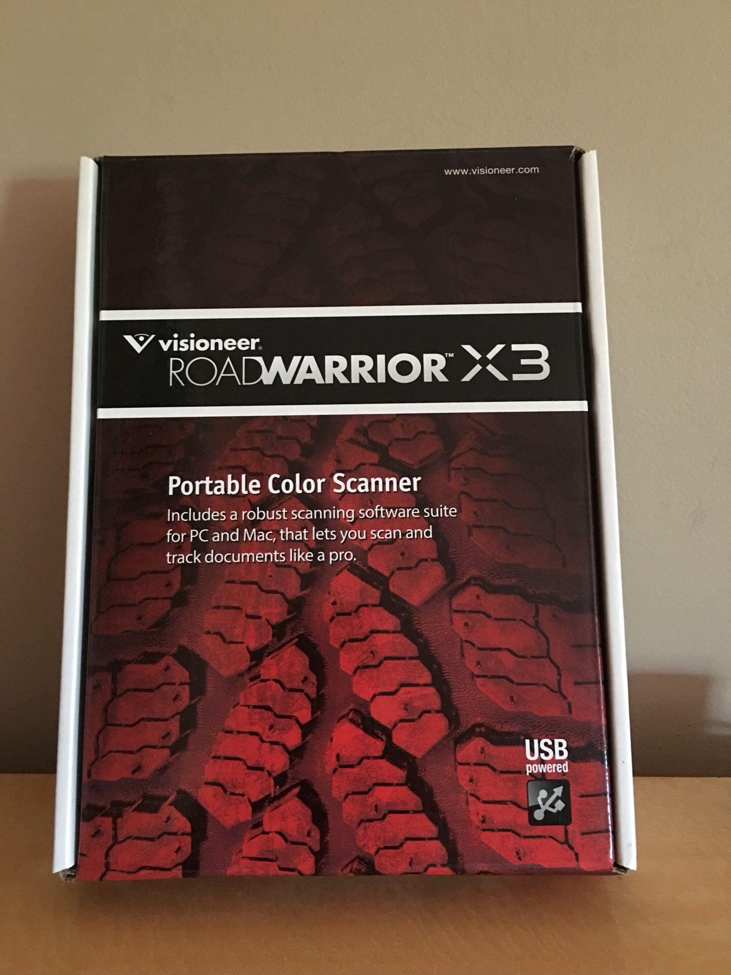 Visioneer RoadWarrior X3 - Portable Color Scanner