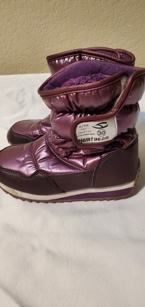 Hobi Bear Girls Boots Size 12