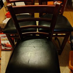 3 Gently used Bar Stools With Backs