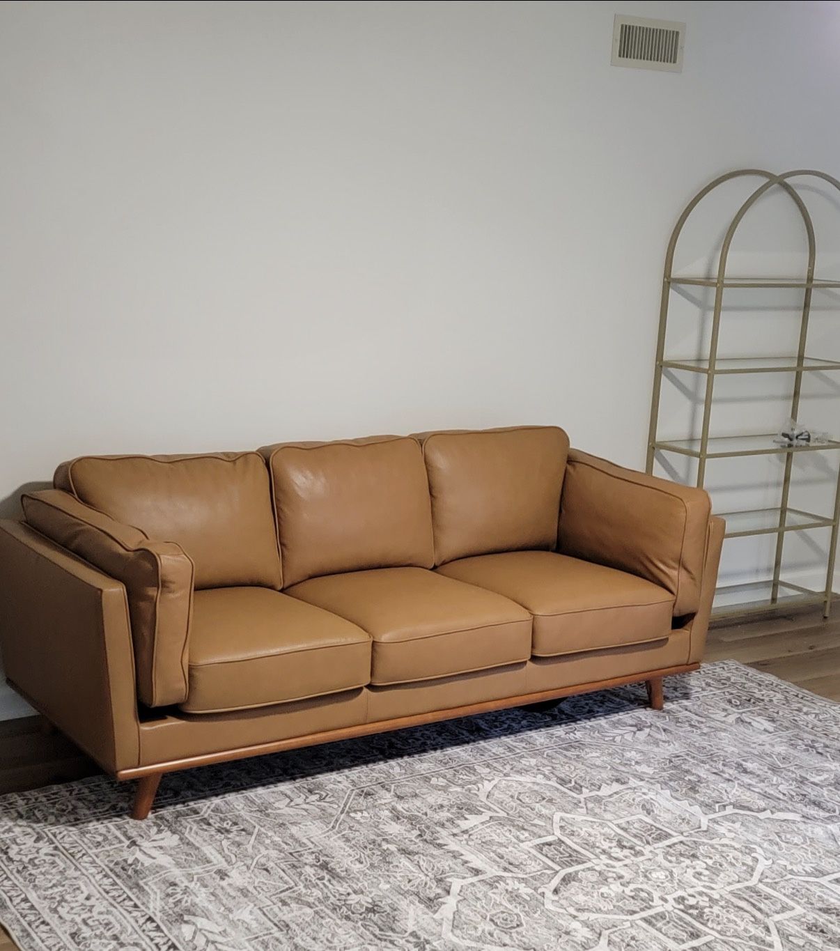 Modern Full Leather Sofa