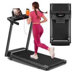 Walking pad with LED display & incline
