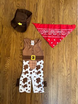 Spooktacular Creations Cowboy Costume Deluxe Set Kids Toddler Size 18-24 Months