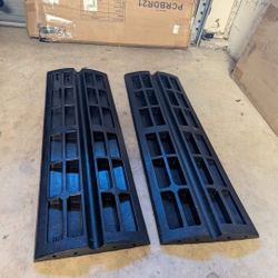 New 4ft Vehicle Curbside Driveway Ramps - rubber ramps