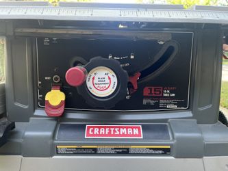 Craftsman 10” Table Saw And Router Combo