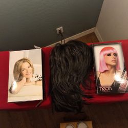LOT OF 3 WIGS (Used On Mannequins Not Humans)