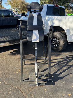 Inversion Table with Adjustable Height