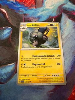 ⚡ Pokémon TCG – Alolan Golem #046/159 (Journey Together) – Near Mint – Only $0.25! ⚡