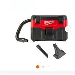 Milwaukee M18 2-gallon  vacuum (Tool-Only) New unopened 