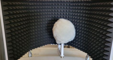 Vocal Shield with Snowball Mic $45