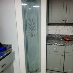 Glass Pantry Door - NEW