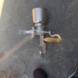Corona style grain mill