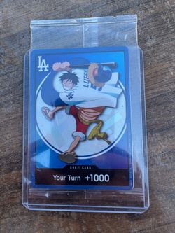 Dodgers One Piece Night Promo Card 7/2/26- Ships 7/3