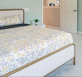 Queen bed frame hardly used