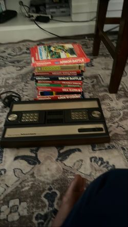 Mattel Intellivision Console with Game Lot