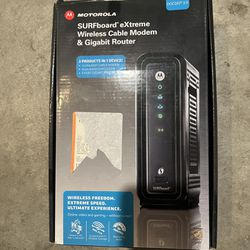 Motorola Wireless Cable Modem and Router