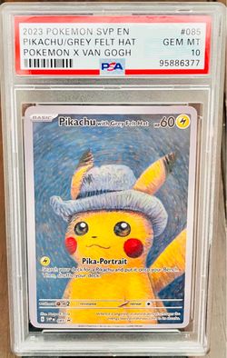 Pikachu X Van Gogh PSA 10