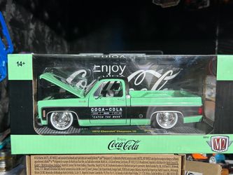 M2 Machines 1973 Chevrolet Cheyenne 10 Coca-Cola Die-Cast