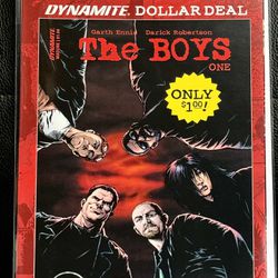 The Boys # 1 NM 2nd Print Dynamite Garth Ennis Darick Robertson Amazon Prime TV-NM