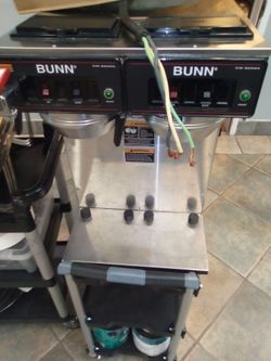 A 'BUNN' Restaurant dual coffee maker