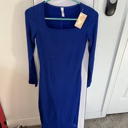 Blue Popilush Dress - Medium