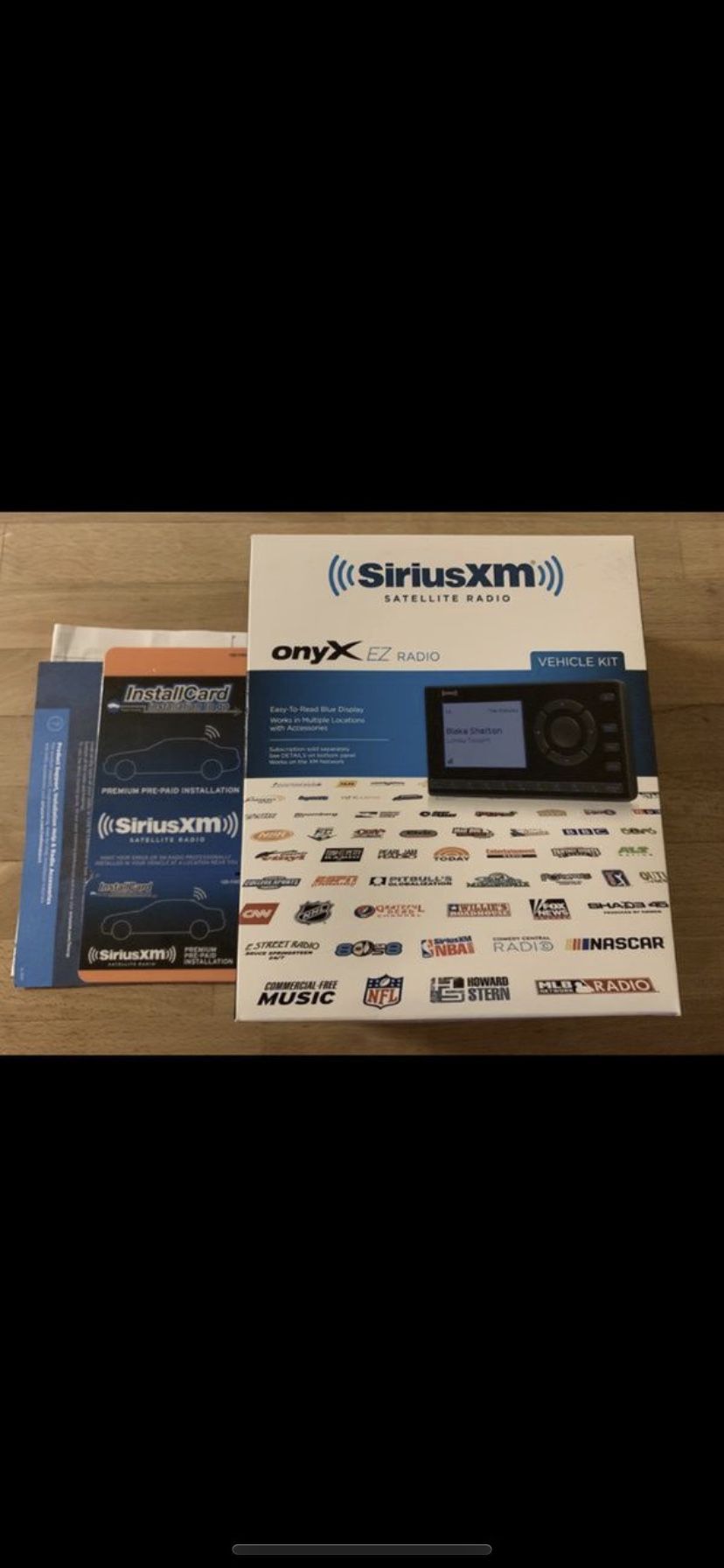 Brand New Sirius XM Onyx EZ Car Radio with Free Installation!!