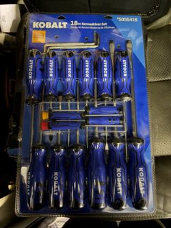 Kobalt 18-Piece Screwdriver Set
