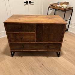 Crate And Barrel Atwood Wood Dresser
