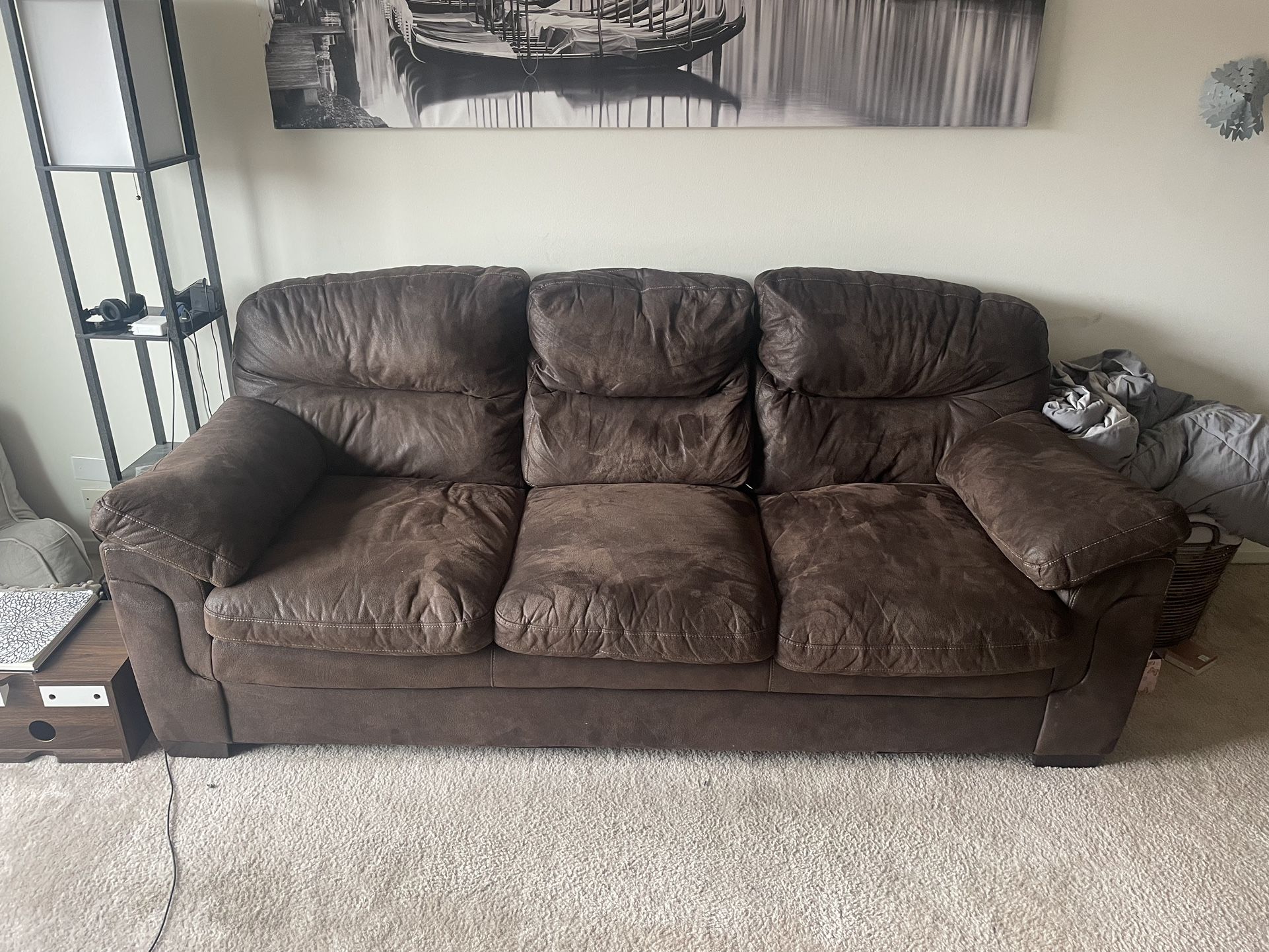 Brown Menards Couch