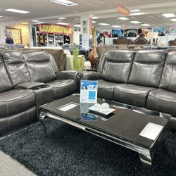 🇺🇸LABOR DAY SALE🇺🇸 Modern Reclining Sofa & Loveseat Living Room Furniture Set💥 ONLY $899🚨Sale Ends 9/5/23🚨