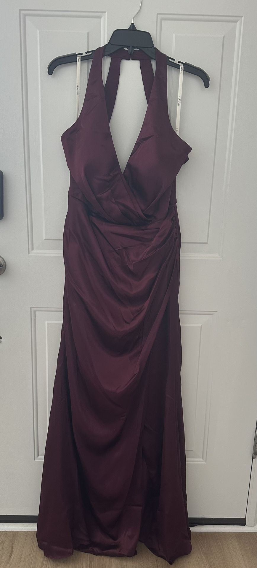 Formal Dress Wine Size 14