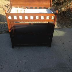 Solid Cherry Wood Changing Table