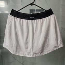 Alo White Tennis Skirt 