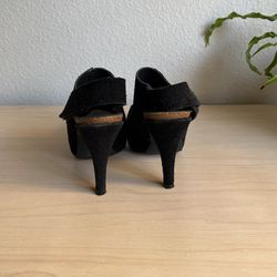 Pedro Garcia, Black Shoes, Suede Leather.