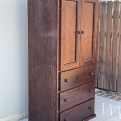 Solid Wood Wardrobe Closet 