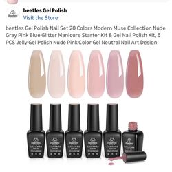 Beetles 20pc Gel Nail Polish Modern Muse Collection