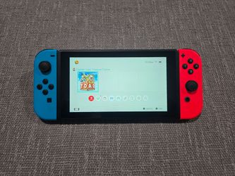 Nintendo Switch Red & Blue Console HAC-001