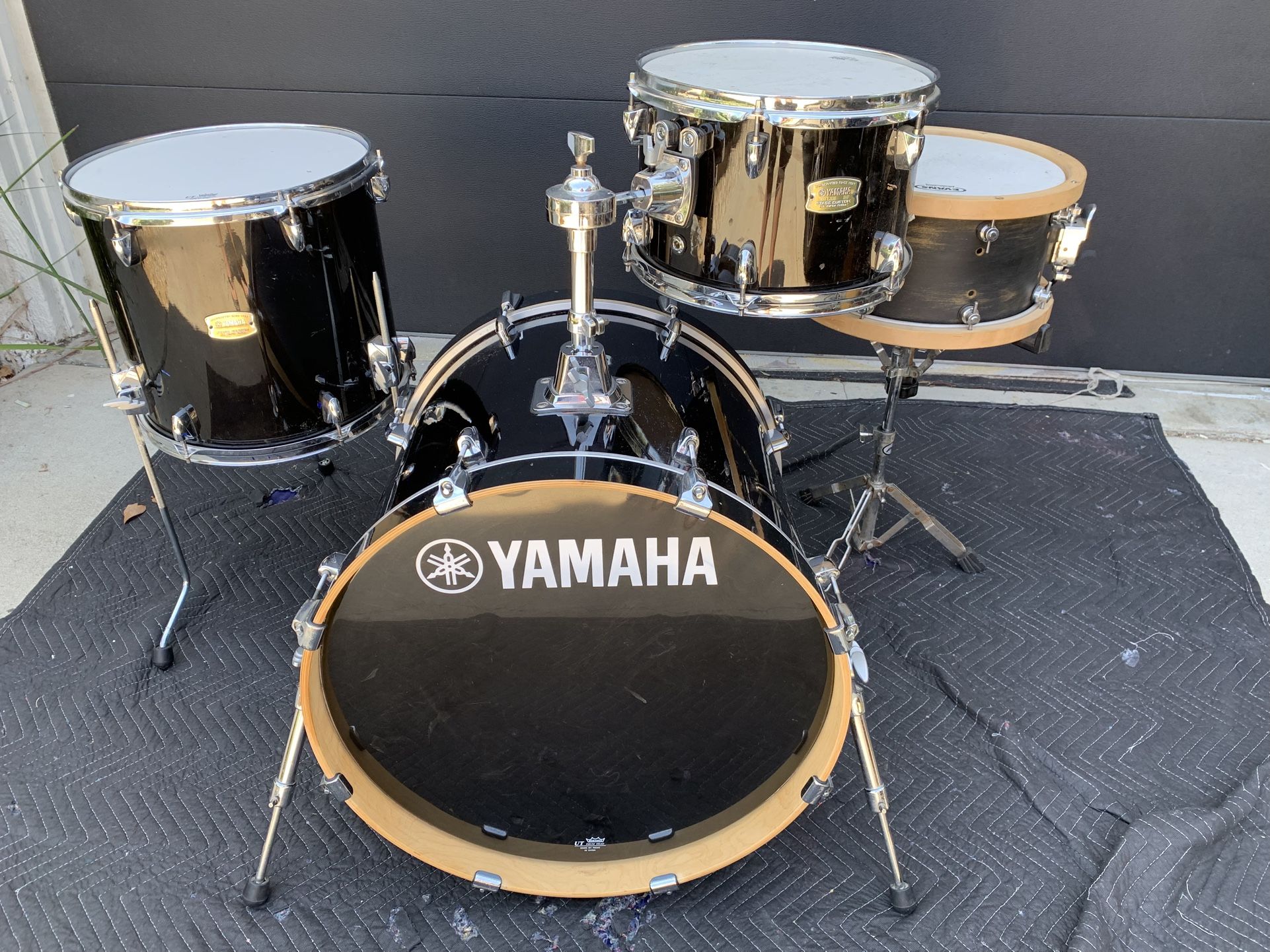 Yamaha Stage Custom 4pc Drum Set 20-14-12-13” Bop Kit