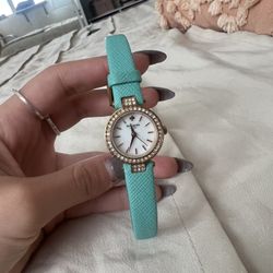 Skinny Kate Spade Watch Blue Band 