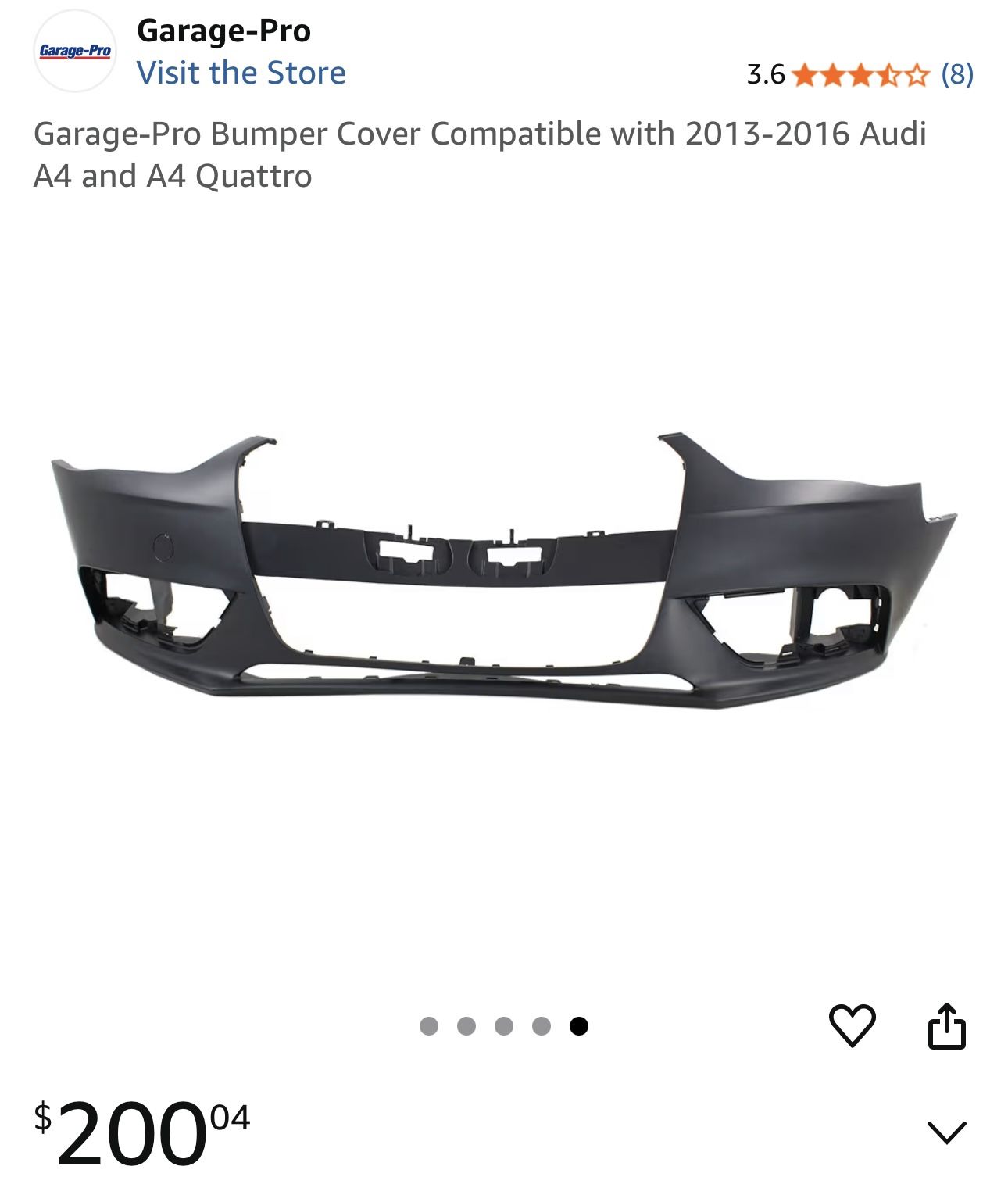 Brand New Car Bumper 
