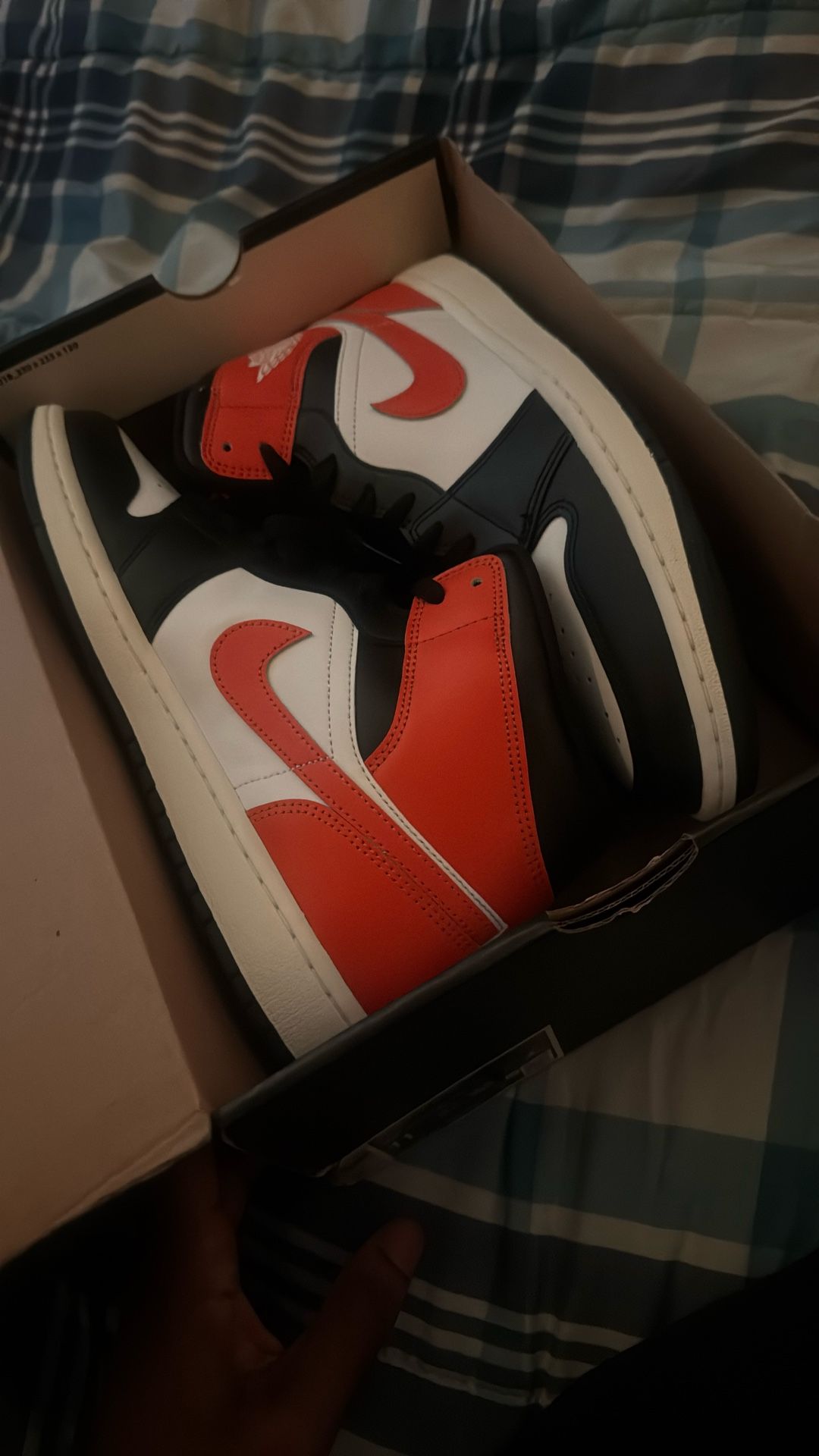Brand New JORDAN 1 (Orange And Black)