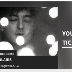 Joji Solaris THREE Concert Tickets