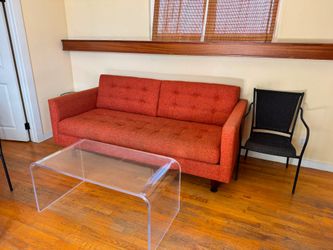 Bed frame and sofa
