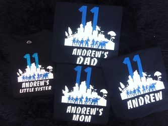 Custom birthday shirts