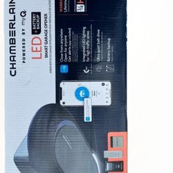 3/4 HP LED Smart Quiet Belt Drive Garage Door Opener with Battery Backup