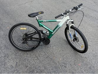 26" Fastrax FS 2000 Full-Suspension Mountain Bike - Green/White
