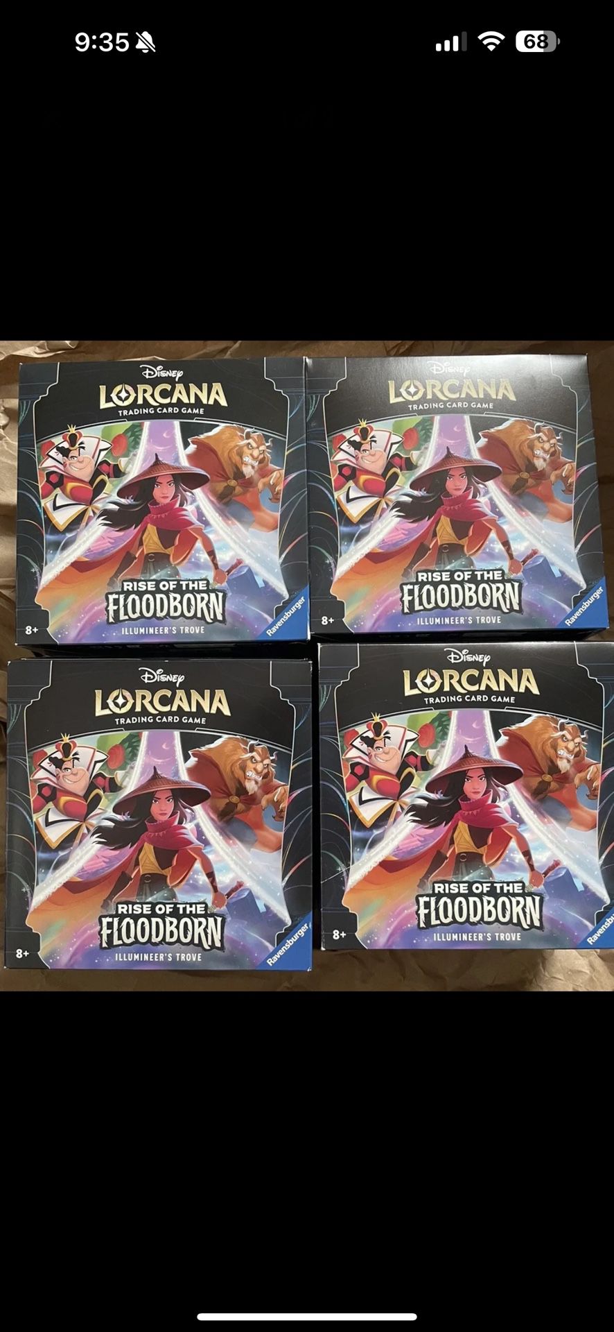 Disney Lorcana Trove Box Floodborn